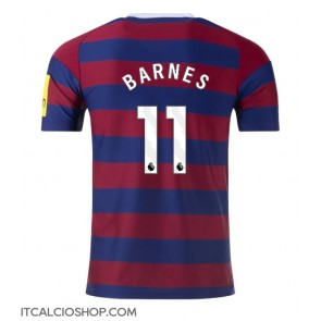 Newcastle United Harvey Barnes #11 Seconda Maglia 2024-25 Manica Corta